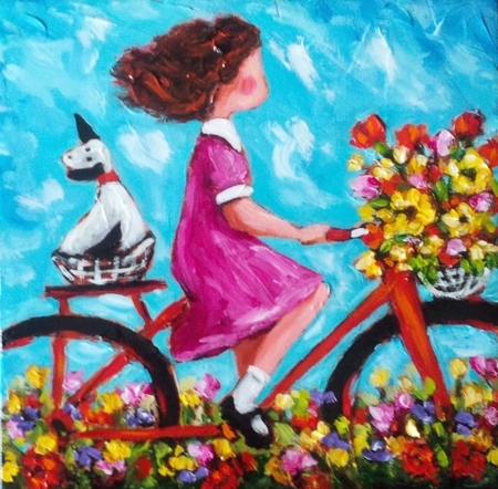 Bernadette's Beautiful Day -sold