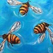 Bumbling Bees - Sold