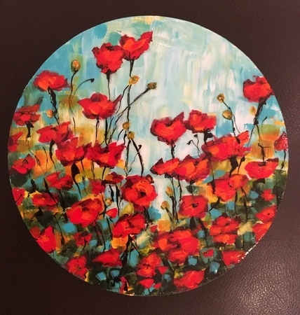 Field of Red - Sold