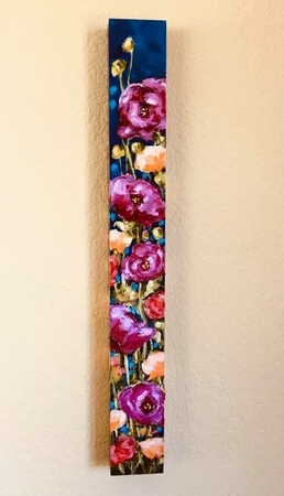 Midnight Blooms - Sold