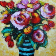 Luscious Blooms - Sold