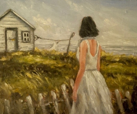 Waiting Seaside - Sold