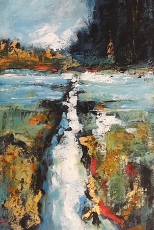 Flowing in Stillness - Sold